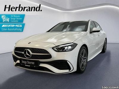 Gebraucht Mercedes C300 AMG line 258 PS (189 kW) 2023 Manufaktur lack manufaktur opa Limousine