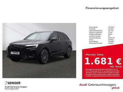 Gebraucht Audi SQ7 Ambiente 650 PS (478 kW) 2025 Mythosschwarz metallic SUV