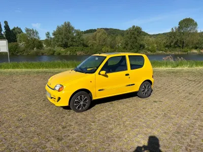 Usata Fiat Seicento 54 CV (39 kW) 1999 Giallo Utilitaria