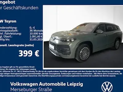 Ny VW Tayron R-line 272 HK (200 kW) 2026 Grøn SUV