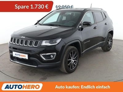 Gebraucht Jeep Compass Limited 170 PS (125 kW) 2020 Schwarz SUV