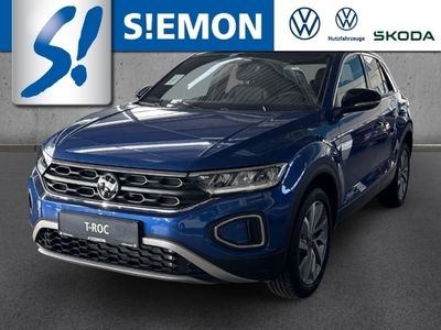Second-hand VW T-Roc Goal 116 CP (85 kW) 2024 Albastru SUV