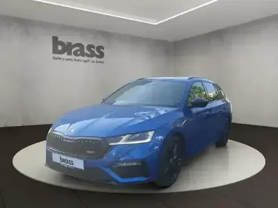Gebraucht Skoda Octavia RS 200 PS (147 kW) 2024 Raceblau metallic Kombi