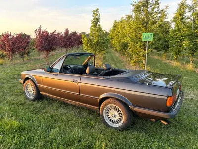 Gebraucht BMW 320 Cabriolet Sport Line 129 PS (94 kW) 1987 Schwarz Cabrio