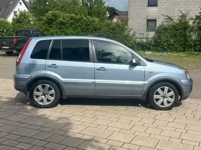 Gebraucht Ford Fusion 80 PS (58 kW) 2007 Blau Kleinwagen