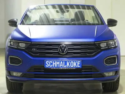 Gebraucht VW T-Roc Cabriolet R-line Edition 150 PS (110 kW) 2022 Ravennablau Cabrio