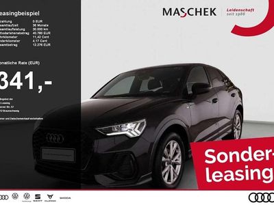 Gebraucht Audi Q3 Sportback S-Line 150 PS (110 kW) 2025 Mythosschwarz metallic SUV