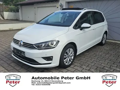Gebraucht VW Golf Sportsvan Allstar 125 PS (91 kW) 2016 Weiß Van / Kleinbus