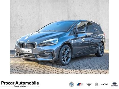 Gebraucht BMW 218 Gran Tourer Sport Line 136 PS (100 kW) 2022 Grau Van / Kleinbus