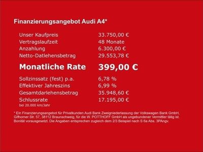 gebraucht Audi A4 Avant S line 40 TDI S tronic