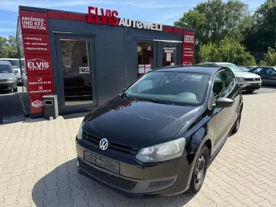 Gebraucht VW Polo Trendline 60 PS (44 kW) 2013 Schwarz Kleinwagen