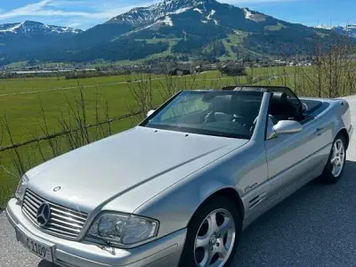 Gebraucht Mercedes SL500 306 PS (225 kW) 1999 Silber Cabrio