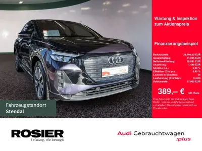 Gebraucht Audi Q4 Sportback e-tron Sport 125 kW (170 PS) 2023 Auroraviolett metallic SUV