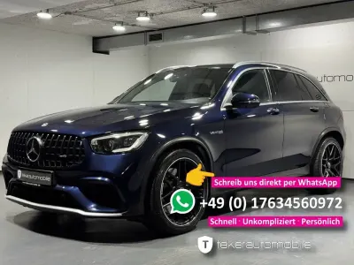 Gebraucht Mercedes GLC63 AMG AMG 476 PS (350 kW) 2021 Cavansitblau  lack SUV