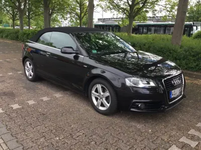 Gebraucht Audi A3 Cabriolet S-Line 125 PS (91 kW) 2012 Schwarz Cabrio