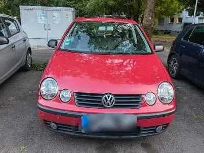 Gebraucht VW Polo 75 PS (55 kW) 2002 Rot Kleinwagen