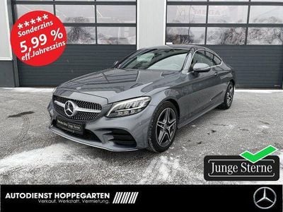 Gebraucht Mercedes C180 AMG 156 PS (114 kW) 2023 Selenitgrau Coupé