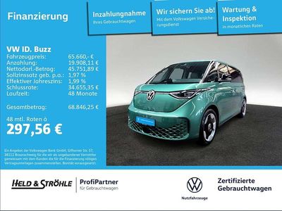 Gebraucht VW ID. Buzz Pro 210 kW (286 PS) 2025 Bay leaf green metallic Van / Kleinbus