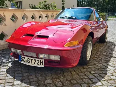 Gebraucht Opel GT 101 PS (74 kW) 1972 Rot Coupé