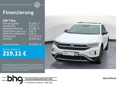 Usata VW T-Roc Style 150 CV (110 kW) 2023 Bianco SUV