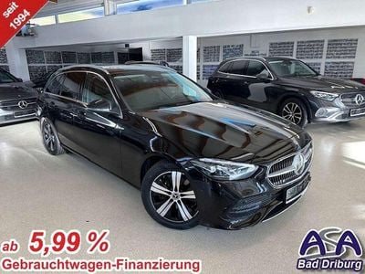 Gebraucht Mercedes C220 Avantgarde 200 PS (147 kW) 2024 Obsidianschwarz metallic Kombi