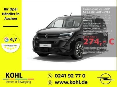 Ny Opel Combo 131 HK (96 kW) 2026 Sort MPV