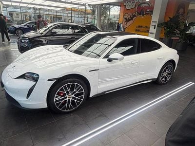 Gebraucht Porsche Taycan 4S Chrono 419 kW (571 PS) 2021 Weiß Limousine