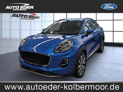 Blau Gebraucht 2021 Ford Puma Titanium X SUV | 17.990 € (Fairer Preis)