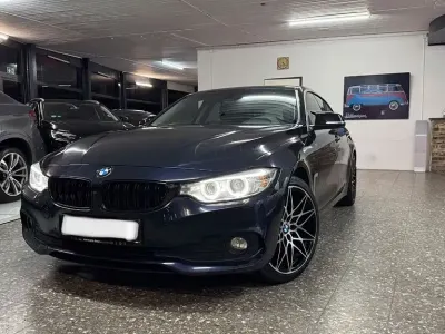 Gebraucht BMW 418 Gran Coupé Sport Line 150 PS (110 kW) 2015 Blau Coupé