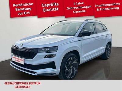 Gebraucht Skoda Karoq SportLine 150 PS (110 kW) 2022 Weiß SUV