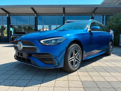 Gebraucht Mercedes C300e AMG line 313 PS (230 kW) 2023 Blau Limousine