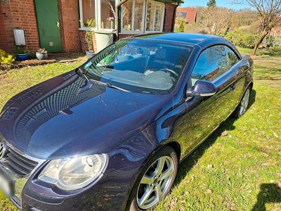 Brugt VW Eos 150 HK (110 kW) 2008 Blå Cabriolet