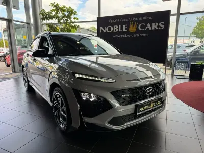 Gebraucht Hyundai Kona N Line 199 PS (146 kW) 2023 Cyber grey (metallic) SUV