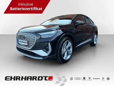 Gebraucht Audi Q4 Sportback e-tron S-Line 125 kW (170 PS) 2022 Schwarz SUV