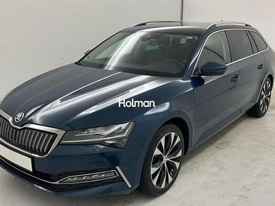 Gebraucht Skoda Superb Style 218 PS (160 kW) 2021 Blau Kombi
