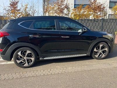 Schwarz Gebraucht 2017 Hyundai Tucson SUV | 14.200 € (Fairer Preis)