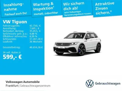 Gebraucht VW Tiguan R 320 PS (235 kW) 2024 Weiß SUV