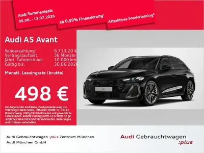 Gebraucht Audi A5 Ambiente 367 PS (269 kW) 2025 Mythosschwarz metallic Kombi