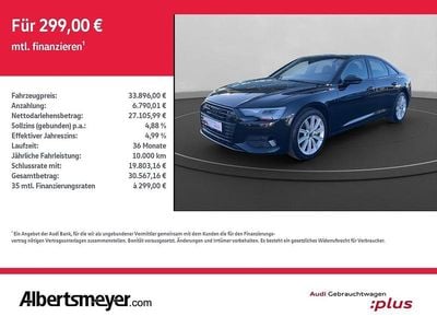 Gebraucht Audi A6 Ambiente 245 PS (180 kW) 2021 Mythosschwarz metallic Limousine