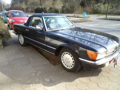 Gebraucht Mercedes SL300 179 PS (131 kW) 1986 Blau Cabrio