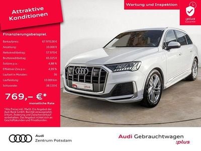 Gebraucht Audi SQ7 Ambiente 507 PS (372 kW) 2022 Gletscherweiß metallic SUV