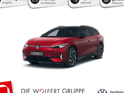 Gebraucht VW ID.7 GTX 250 kW (340 PS) 2025 Kings red metallic Kombi
