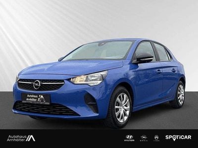 Gebraucht Opel Corsa Edition 75 PS (55 kW) 2022 Perl blau/voltaik blau Kleinwagen