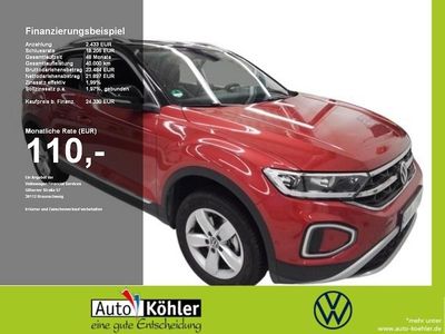 Gebraucht VW T-Roc Style 116 PS (85 kW) 2025 Kings red SUV