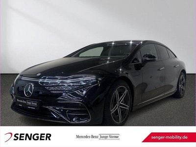 Gebraucht Mercedes EQS450+ AMG 264 kW (360 PS) 2023 Lack obsidianschwarz met Limousine