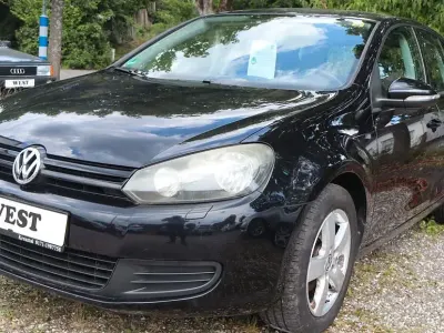Gebraucht VW Golf VI 80 PS (58 kW) 2009 Schwarz Kleinwagen