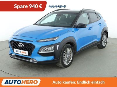 Gebraucht Hyundai Kona Style 177 PS (130 kW) 2020 Blau SUV