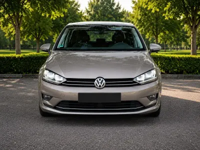 Gebraucht VW Golf Sportsvan Allstar 110 PS (80 kW) 2016 Gold Van / Kleinbus