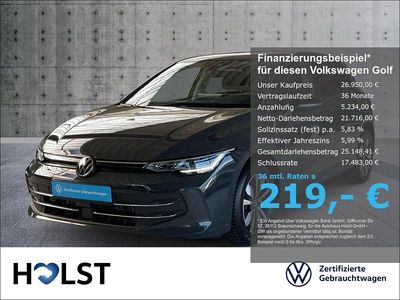 Gebraucht VW Golf VIII Goal 116 PS (85 kW) 2025 Grau Limousine