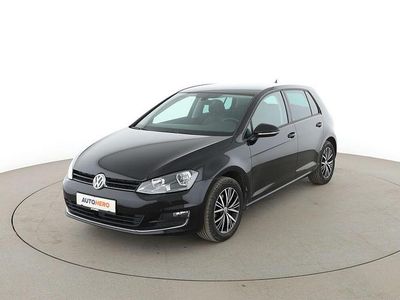 Gebraucht VW Golf VII Allstar 125 PS (91 kW) 2016 Schwarz Limousine
